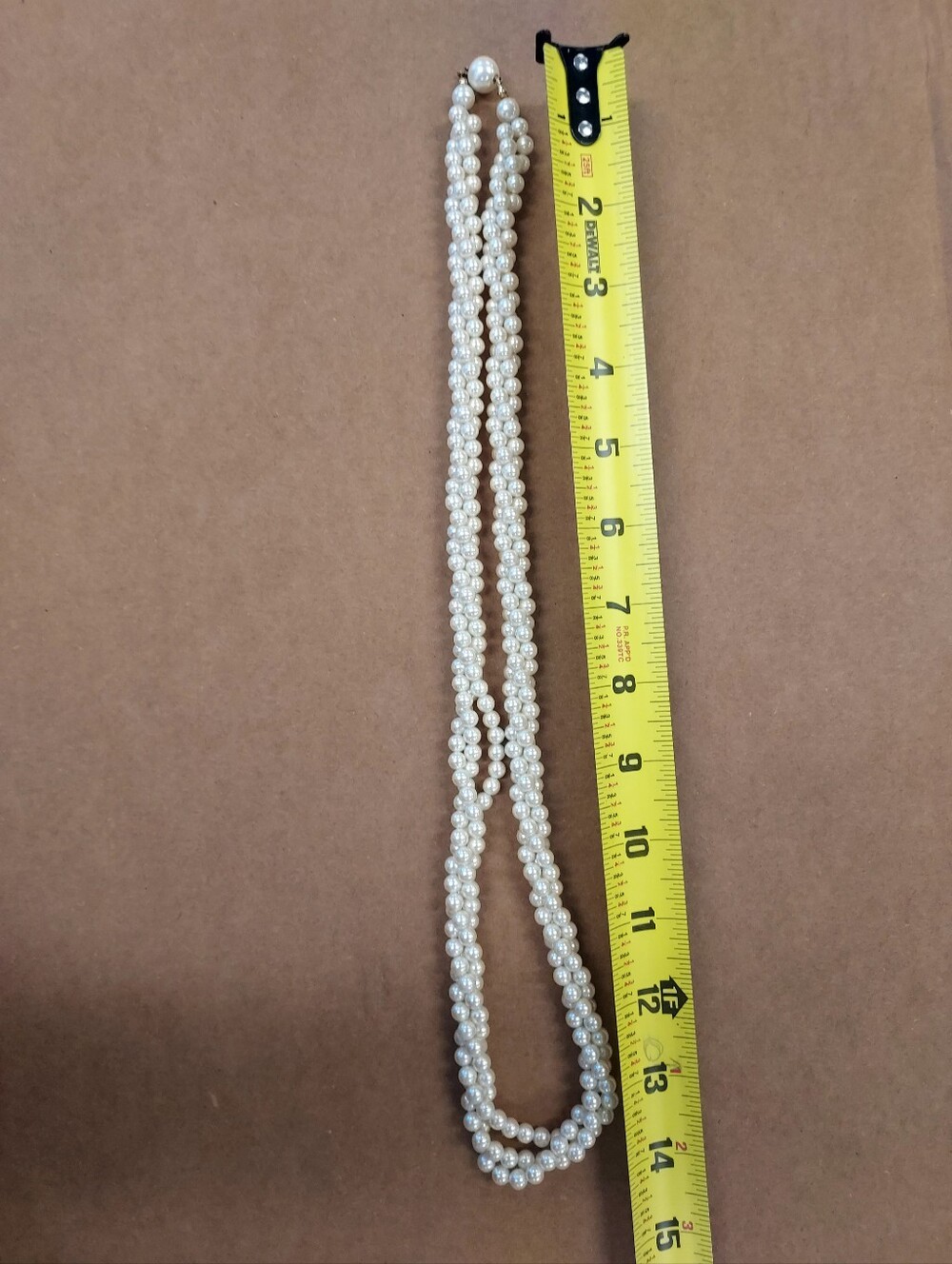 Classic White Pearl Triple-Strand Necklace - Women Jewelry
